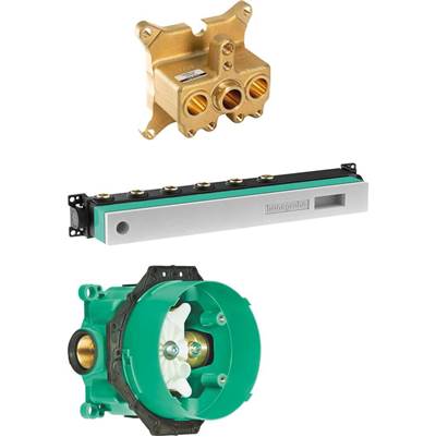 Hansgrohe 4865180- Rough, Showerhead 250 3-Jet With Thermo Trim, 4 Functions