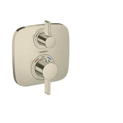 Hansgrohe 15708821- Softcube Thermostatic Trim With Volume Control And Diverter