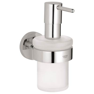 Grohe 40448001- Essentials Soap Dispenser with Holder