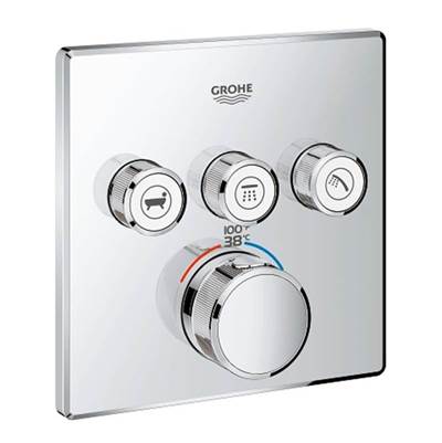 Grohe 29142000- GRT SmartControl THM trim square 3SC