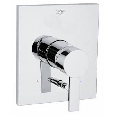 Grohe 19376000- Grohe Allure PBV Square Trim w/Diverter, Lever Handle