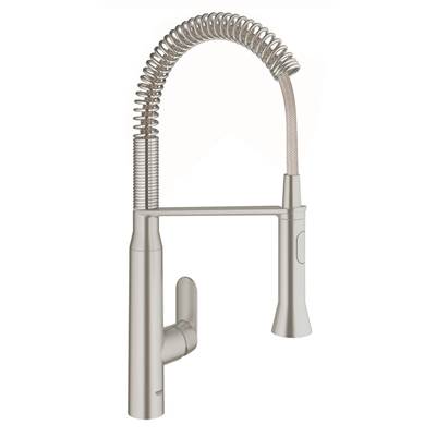 Grohe 31380DC0- K7 Kitchen faucet, Dual Spray Pull-Out Semi-Pro Medium