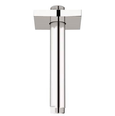 Grohe 27486000- 6'' Ceiling Shower Arm, w/Square Flange