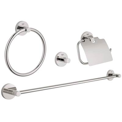 Grohe 40776001- Essentials Master Bathroom set, 4-in-1