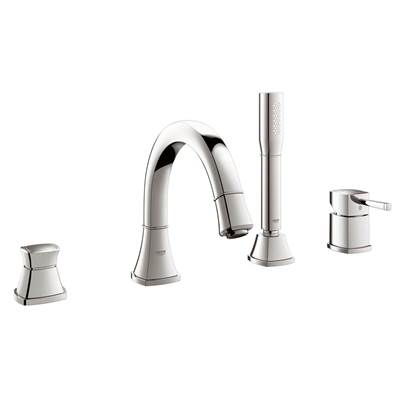 Grohe 19936000- Grandera Roman Tub Filler, Single Handle, Personalized Hand Shower, Chrome