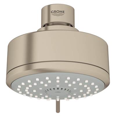 Grohe 27591EN0- Tempesta Cosmopolitan IV Shower Head, 9.5 L/min (2.5 gpm), brushed nickel