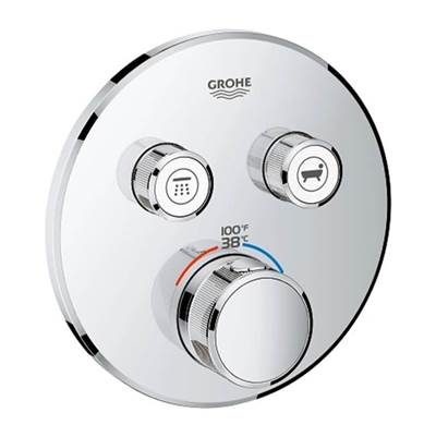 Grohe 29137000- GRT SmartControl THM trim round 2SC