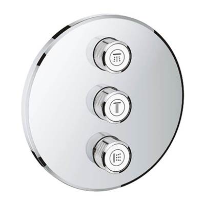 Grohe 29122000- GRT SmartControl trim round 3SC