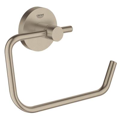 Grohe 40689EN1- Essentials Toilet Paper Holder without Cover, brushed nickel