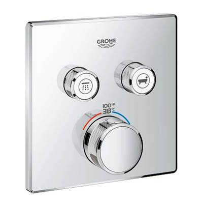 Grohe 29141000- GRT SmartControl THM trim square 2SC