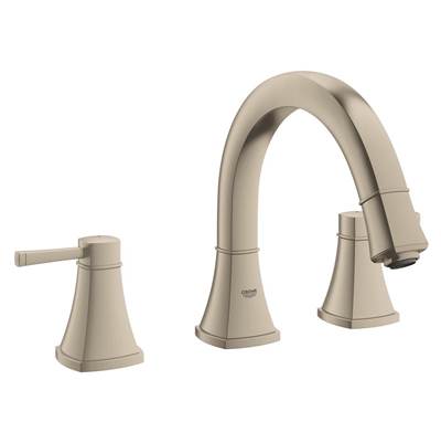 Grohe 25154EN0- Grandera Roman Tub Filler, Two Handle, Brushed Nickel
