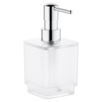 Grohe 40805000- Selection Cube Soap Dispenser with Holder