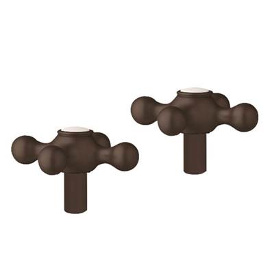 Grohe 18731ZB0- Seabury Cross Handles, Pair