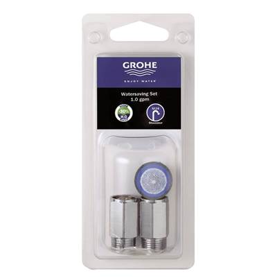 Grohe 48186000- Low Flow Solution Kit for 1-Hole Faucets, 3.8 L/min (1.0 gpm)