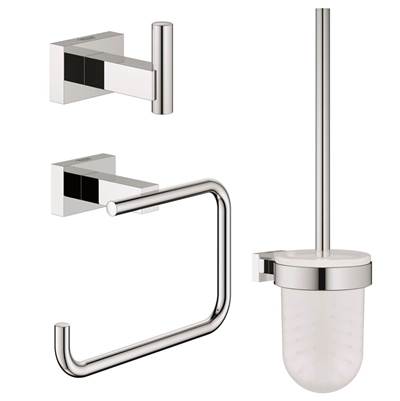 Grohe 40757001- Essentials Cube Guest Restroom Set 3-in-1