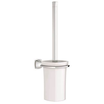 Grohe 40632000- Grandera Toilet Brush Set, Chrome