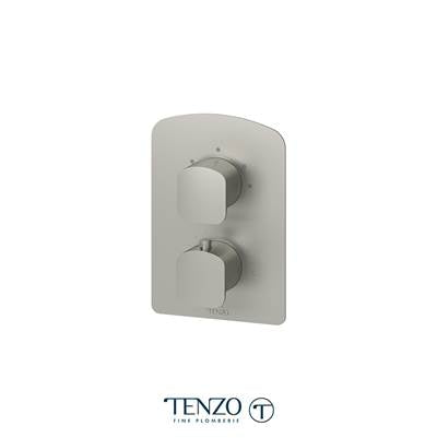 Tenzo DET33-BN- Delano T-Box Valve 3 Functions Thermo Brushed Nickel Finish