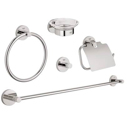 Grohe 40344001- Essentials Master Bathroom set, 5-in-1