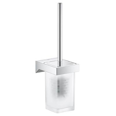 Grohe 40857000- Selection Cube Toilet Brush Set