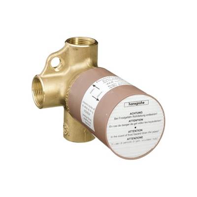 Hansgrohe 15981181- Rough,Trio Shut-Off And Divertervalve