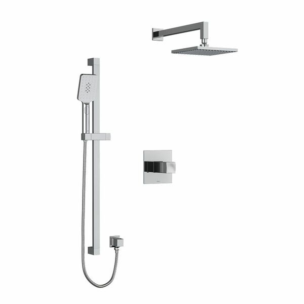 Riobel Reflet 2-Way System with Hand Shower and Shower Head