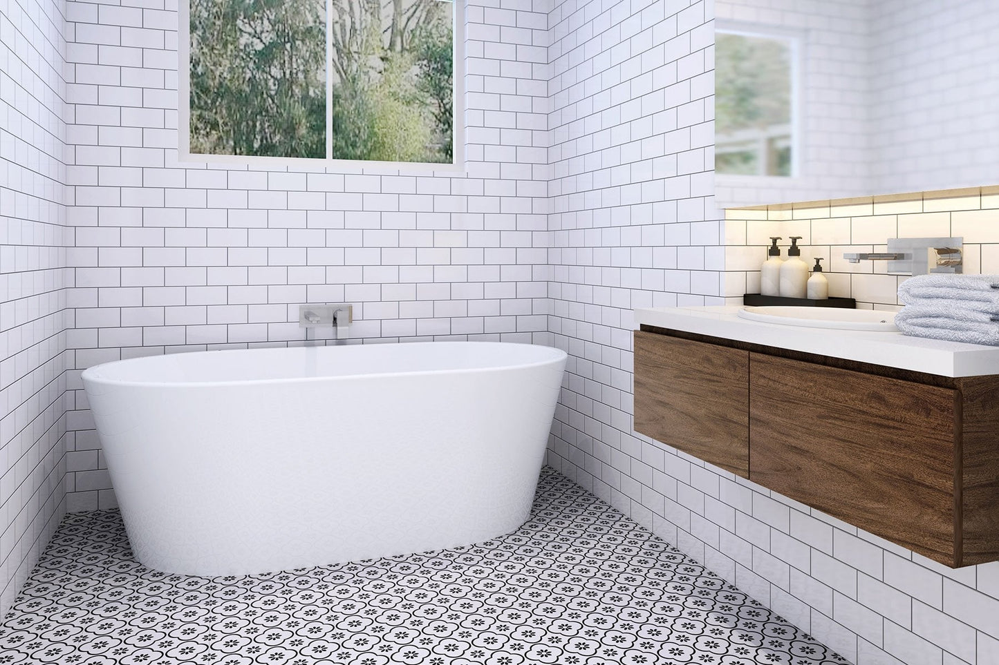 Zitta Espa 54" Freestanding Bathtub