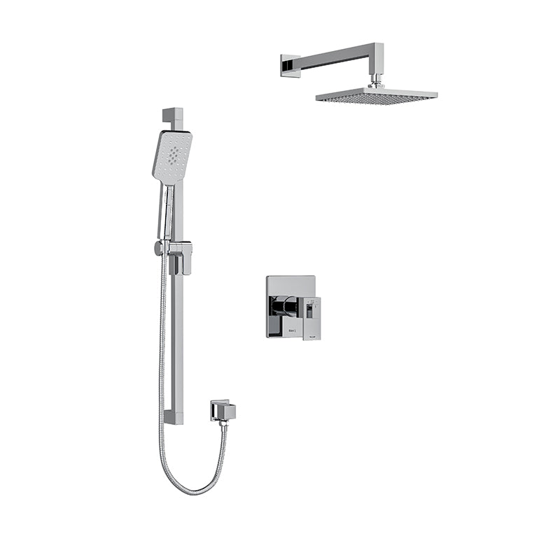 Riobel Kubik  2-Way System with Hand Shower and Shower Head