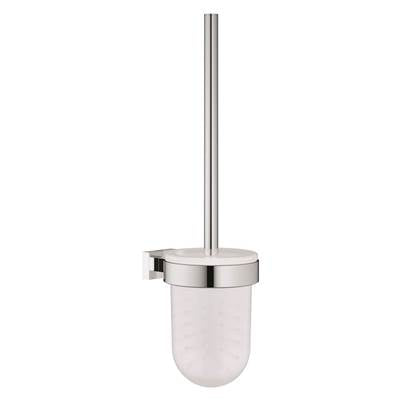 Grohe 40513001- Essentials Cube Toilet Brush Set