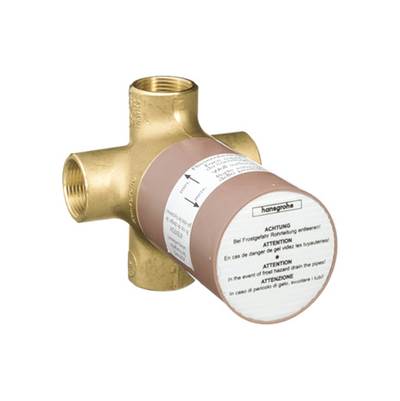 Hansgrohe 15936181- Rough, Quattro Green 3-Way Diverter Valve