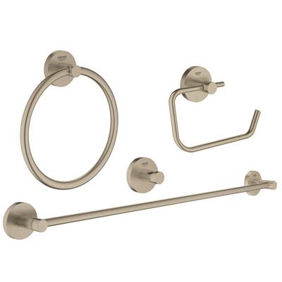 Grohe 40823EN1- Essentials Accessories Set Master 4-in-1