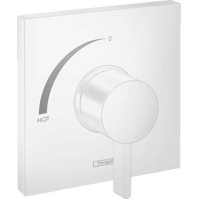 Hansgrohe 15724701- Square Pressure Balance Trim