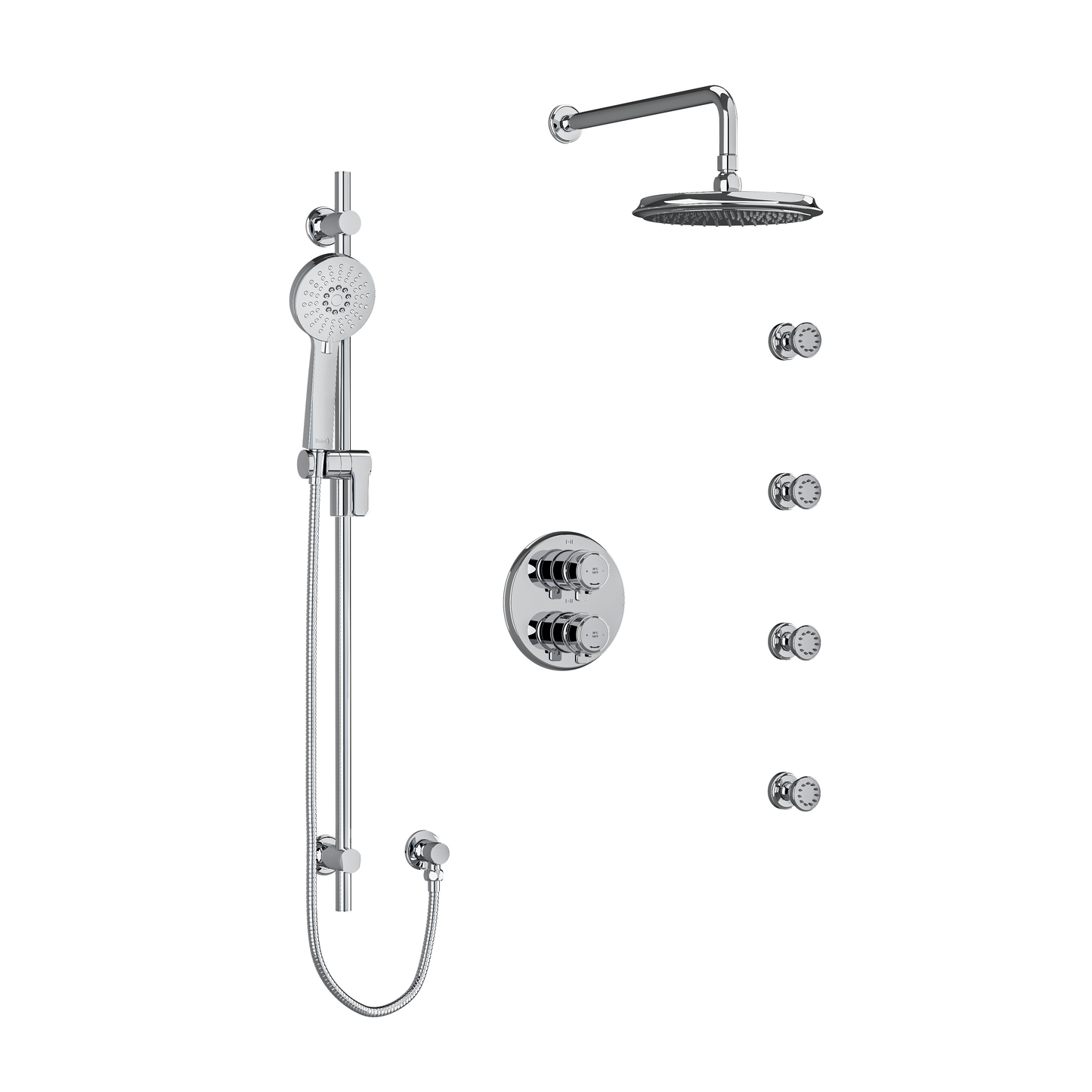 Chrome / Wall Arm