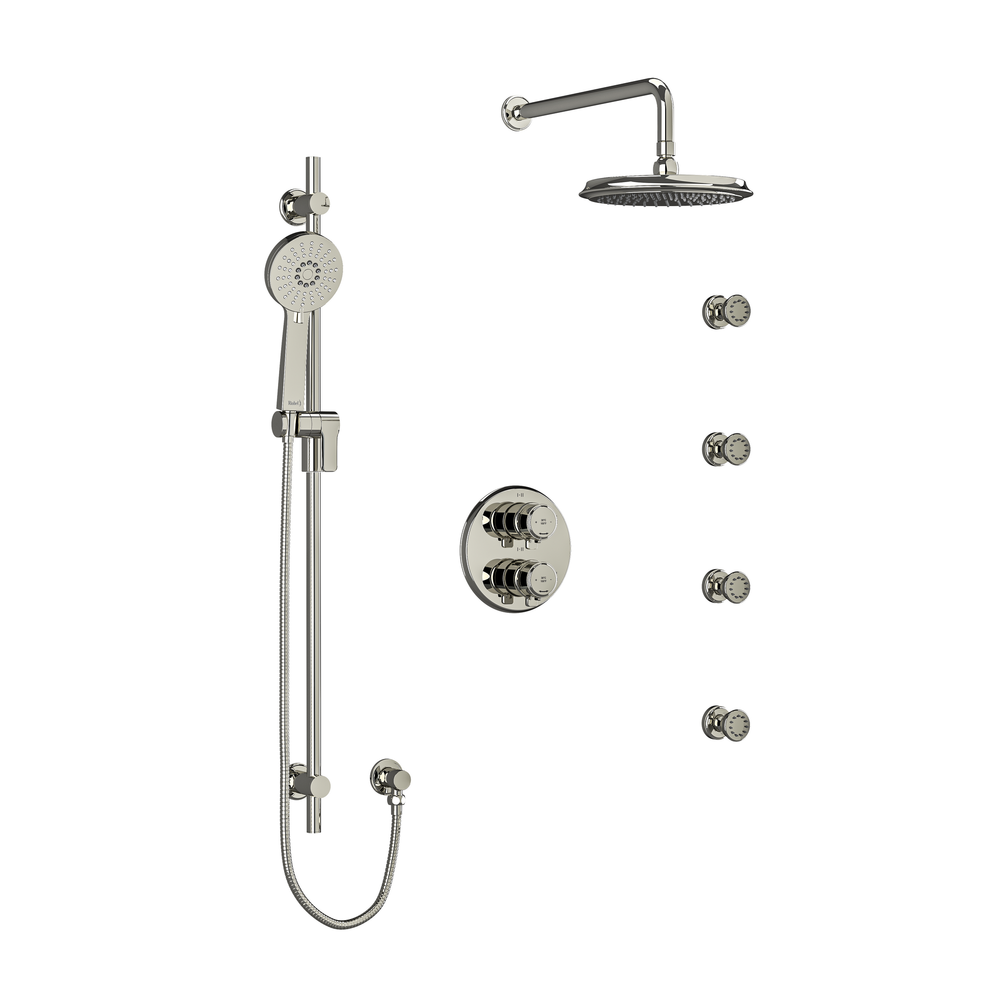 Polished Nickel / Wall Arm